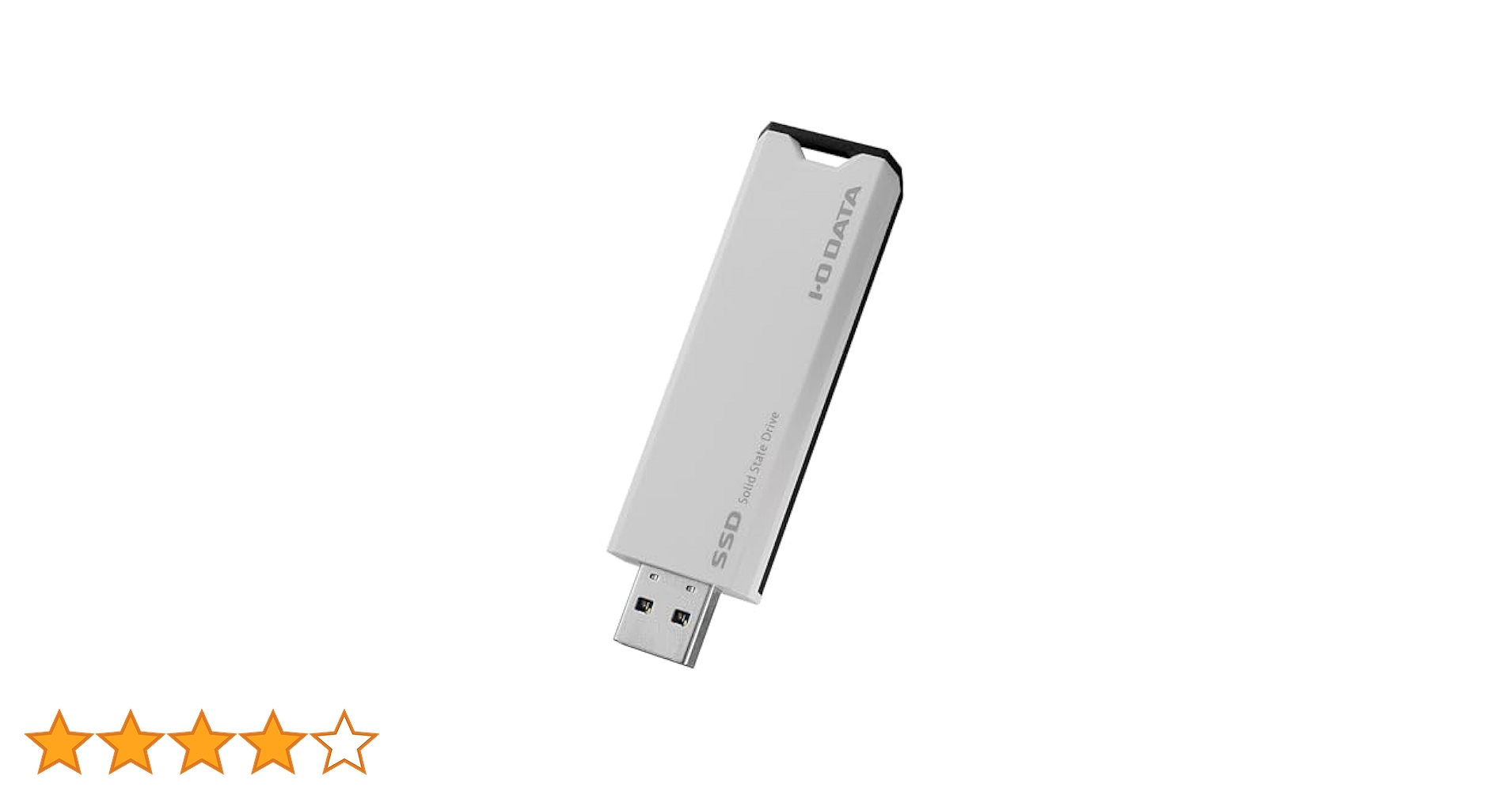 Amazon | IODATA SSD 外付け 2TB ホワイト×ブラック 小型